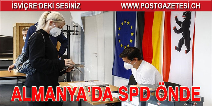 Almanya’daki genel seçimde sandık çıkış anketinde SPD az farkla önde görünüyor