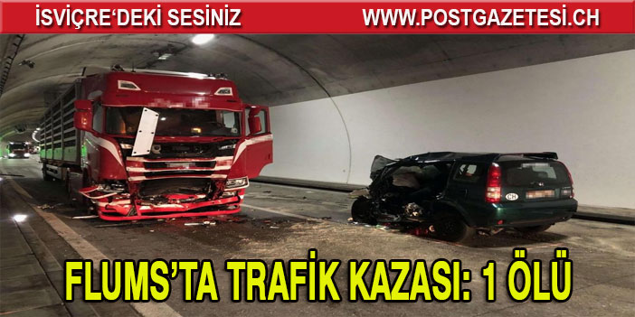 TRAFİK KAZASI: 1 ÖLÜ