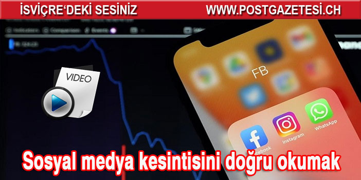 Sosyal medya kesintisini doğru okumak