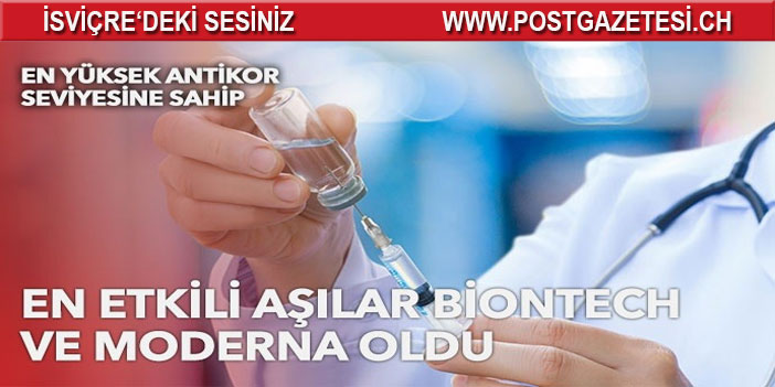 Üçüncü dozda en etkili aşı belli oldu: BioNTech ve Moderna