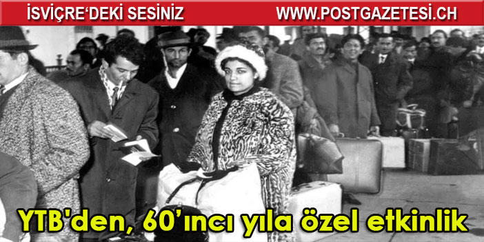 YTB'den, 60’ıncı yıla özel etkinlik