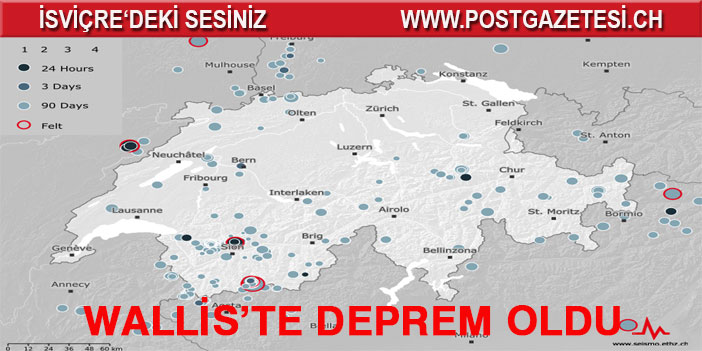 WALLİS'TE DEPREM MEYDANA GELDİ