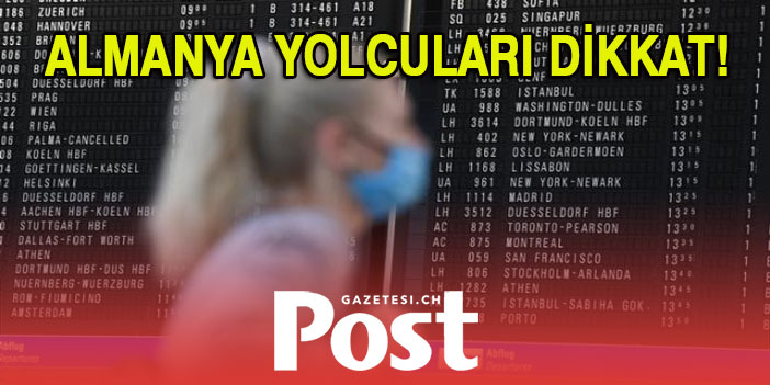 Almanya 4 ülkeyi daha "yüksek riskli" kategorisine aldı