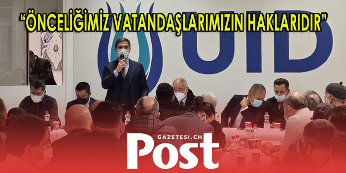 Ala, “Önceliğimiz vatandaşlarımızın haklarıdır”