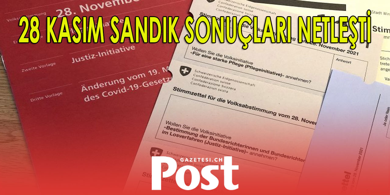 İSVİÇRE HALKI SORULAN SORULARA SANDIKTA KARAR VERDİ