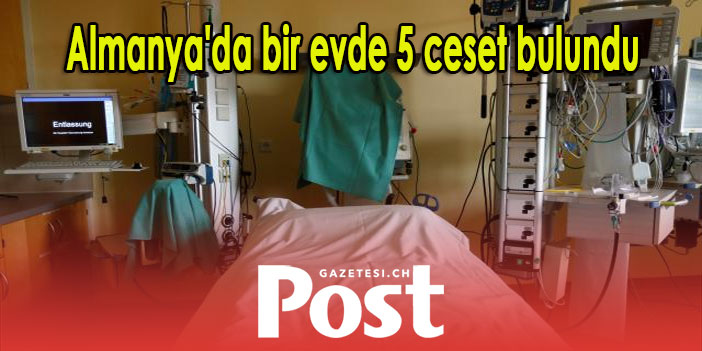 Almanya'da bir evde 5 ceset bulundu