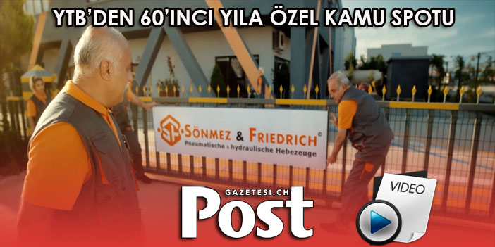 YTB’den 60’ıncı yıla özel kamu spotu