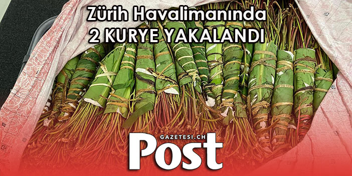 2 KURYE YAKALANDI