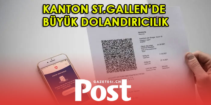 St:Gallen’de  6000 bin sahte sertifika yakalandı