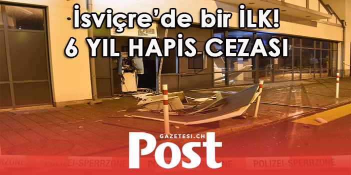 6 YIL HAPİS CEZASI