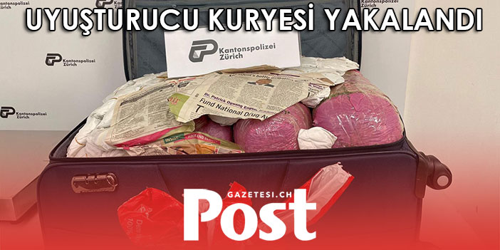 UYUŞTURUCU KURYESİ YAKALANDI