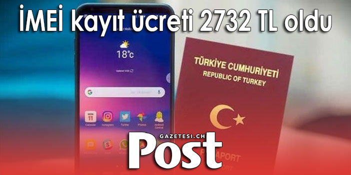 1 Ocak itibariyle yurt dışından getirilen telefonların kayıt ücreti 2732 TL oldu