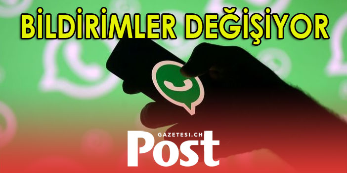 WhatsApp, 2022'nin ilk bomba özelliğini duyurdu: Bildirimler değişiyor