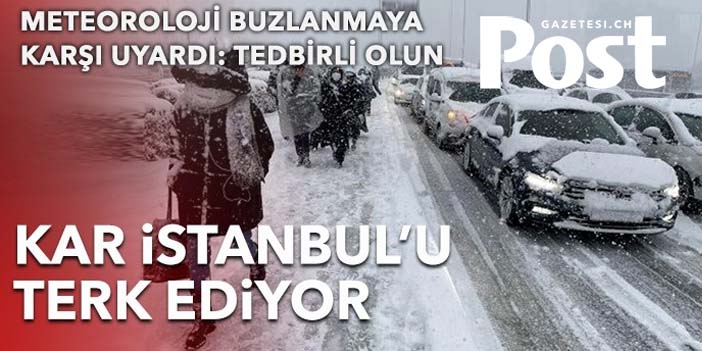 İstanbul'da kar devam edecek mi? 26 Ocak hava durumu