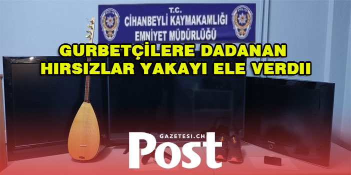 GURBETÇİ VATANDAŞLARIN EVLERİNİ HEDEF ALAN 3 HIRSIZLIK ZANLISI TUTUKLANDI