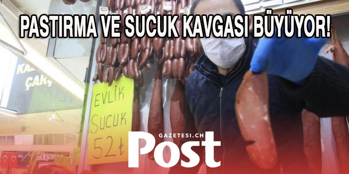 Afyon ile Kayseri’nin sucuk kavgası büyüyor!