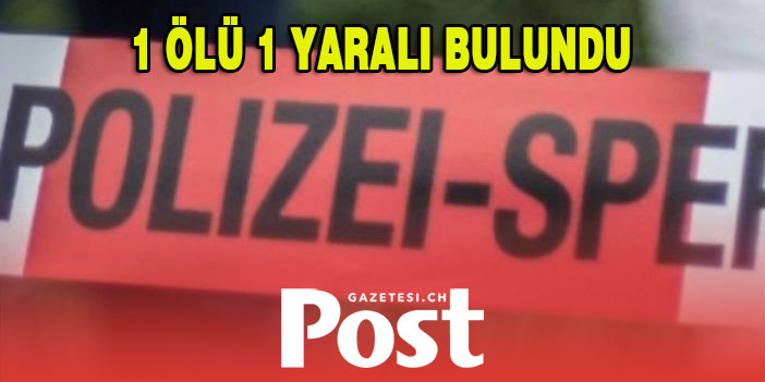 1 ÖLÜ 1 YARALI BULUNDU