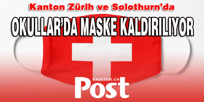 Okullarda Maske kaldırılıyor