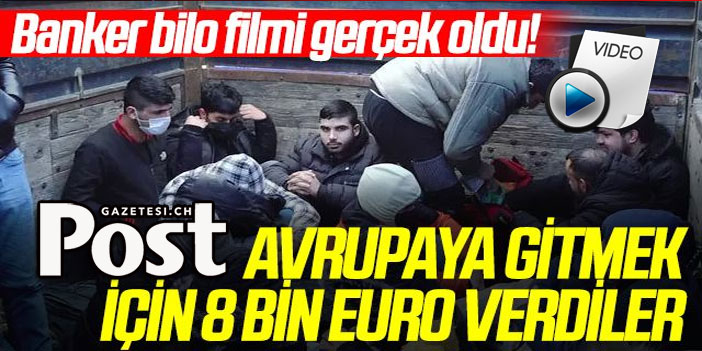 “Banker Bilo” filmi bir kez daha gerçek oldu! “Avrupa’ya götürüyoruz” dedikleri göçmenleri Büyükçekmece’ye bıraktılar