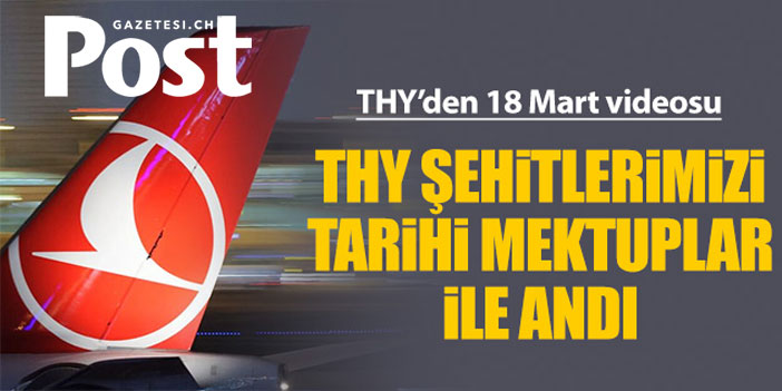 THY'den 18 Mart videosu