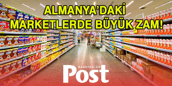 Almanya'daki marketlerde büyük zam... İşte bu ürünün fiyatı rekor seviyeye ulaştı!