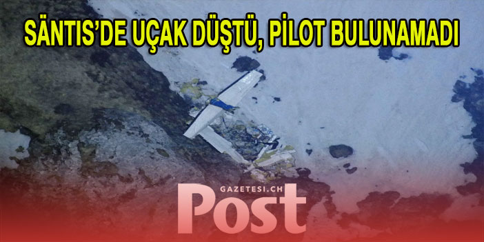 UÇAK DÜŞTÜ PİLOT BULUNAMADI