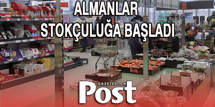 Almanlar, Rusya-Ukrayna savaşının başından beri yemeklik yağ ve un stokluyor