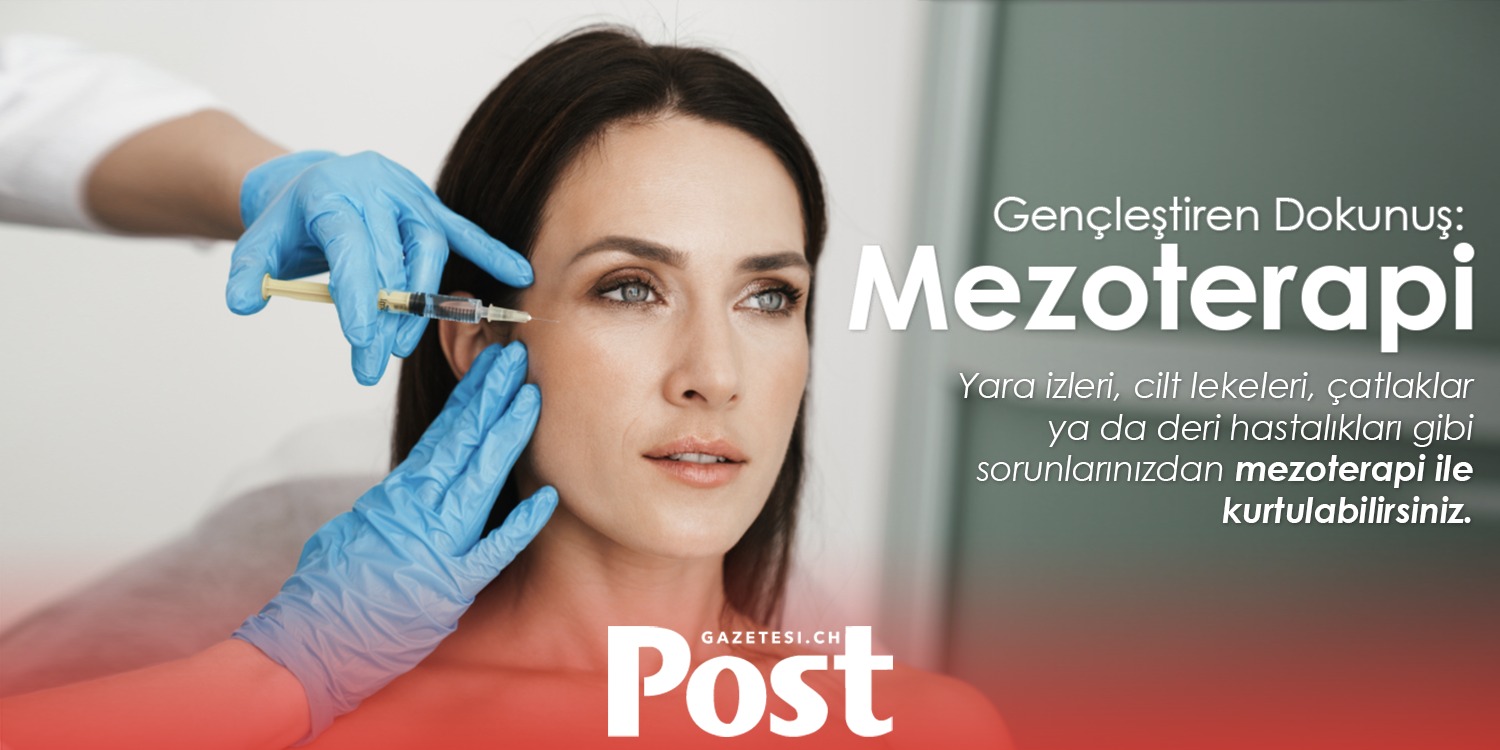 GENÇLEŞTİREN DOKUNUŞ: MEZOTERAPİ