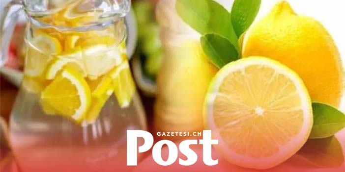 Sahurda her gün 1 bardak limonlu su için: Etkisi inanılmaz