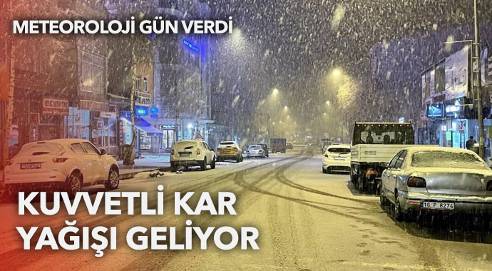 Soğuk ve kar bekleniyor