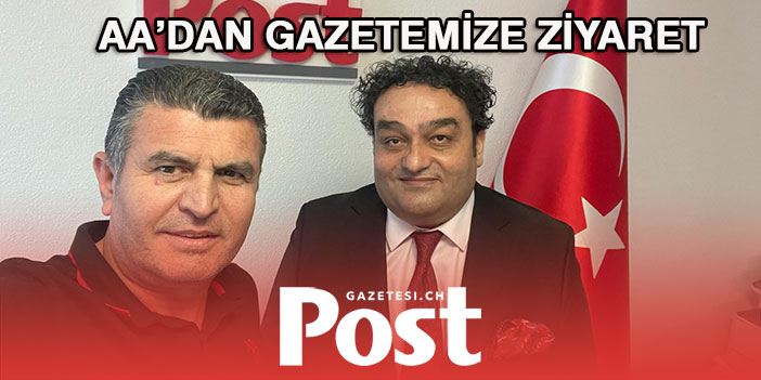 Anadolu Ajansından GAZETEMİZE ZİYARET