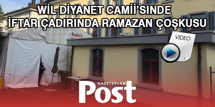 İFTAR ÇADIRINDA RAMAZAN ÇOŞKUSU