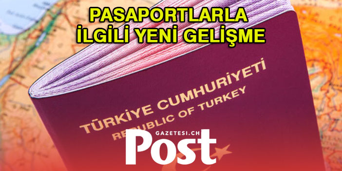 İçişleri Bakanı Süleyman Soylu pasaportlarla ilgili yeni gelişmeyi duyurdu