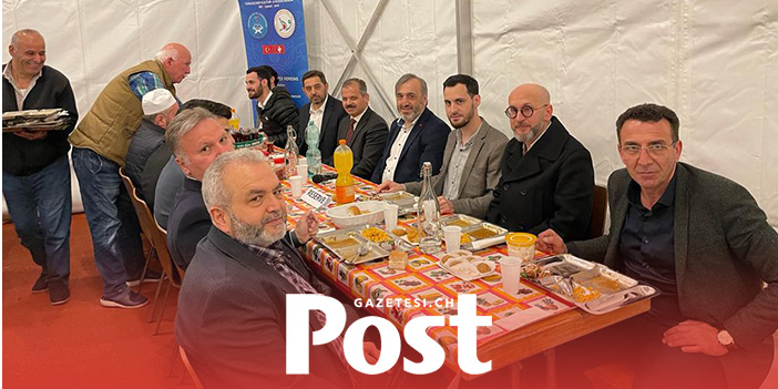 St. Gallen bölgesi son iftarla Ramazan’a veda etti