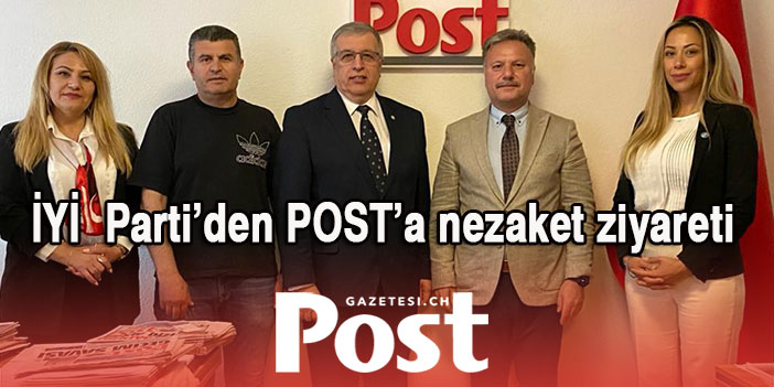 İYİ  Parti'den Gazetemize nezaket ziyareti