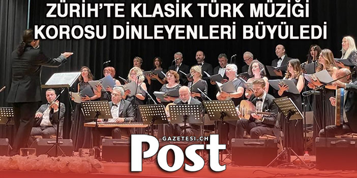 KLASİK TÜRK MÜZİĞİ KOROSU DİNLEYENLERİ BÜYÜLEDİ