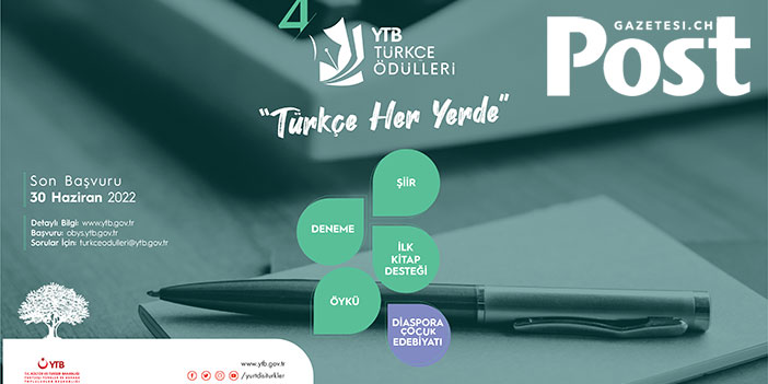 YTB’den yurt dışındaki vatandaşlara yönelik “YTB Türkçe Ödülleri” yarışması