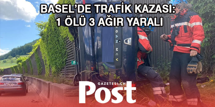 TRAFİK KAZASI: 1 ÖLÜ 3 AĞIR YARALI