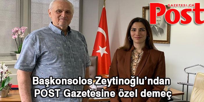 Başkonsolos İpek Zeytinoğlu;  "Kapımız sizlere daima güler yüzle açıktır"