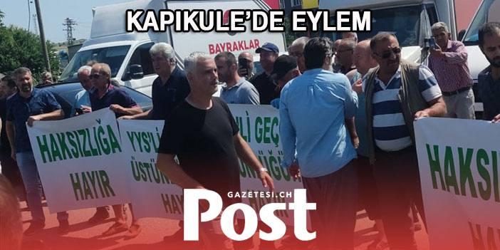 Kapıkule’de eylem: