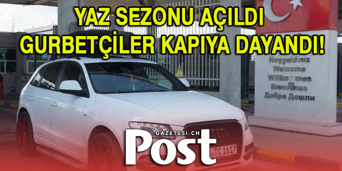 Kapıkule'den gurbetçi girişleri başladı