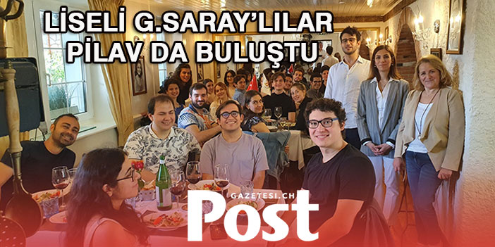 Lise’li G.Saray’lılar cenevre’de buluştu