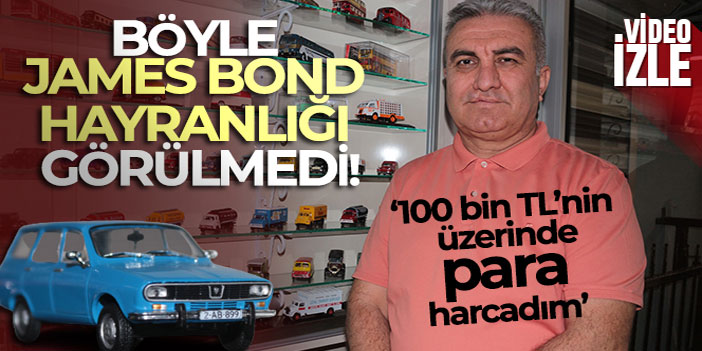 Böyle James Bond hayranlığı görülmedi