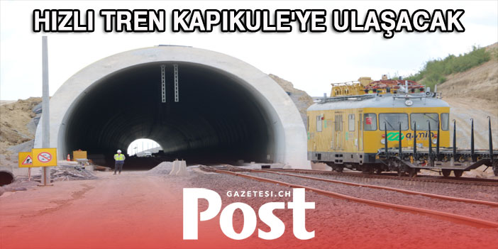 Hızlı tren Kapıkule'ye ulaşacak, İstanbul-Edirne arası 1 saat 35 dakika olacak