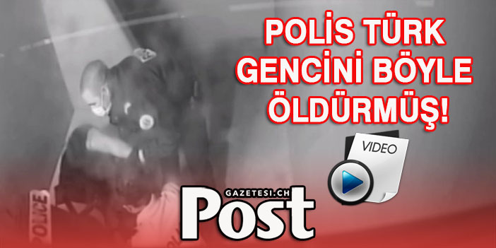 Türk asıllı bir kişinin Fransız polisinin müdahalesinde öldüğü anlar kamerada