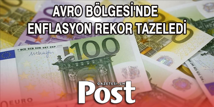 Avro Bölgesi'nde enflasyon haziranda yüzde 8,6'ya çıkarak rekor tazeledi