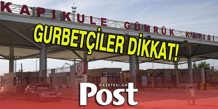 Kapıkule’yi kullanacak gurbetçiler dikkat! Uyanıklar yine iş başında