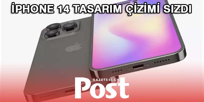 iPhone 14 tasarım çizimi sızdı: İşte yeni iPhone’un özellikleri