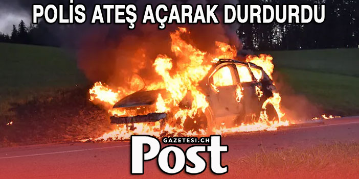 Polis İtalya'ı anca ateş ederek durdurdu