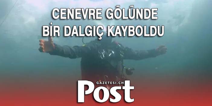 Cenevre gölünde bir dalgıç kayboldu